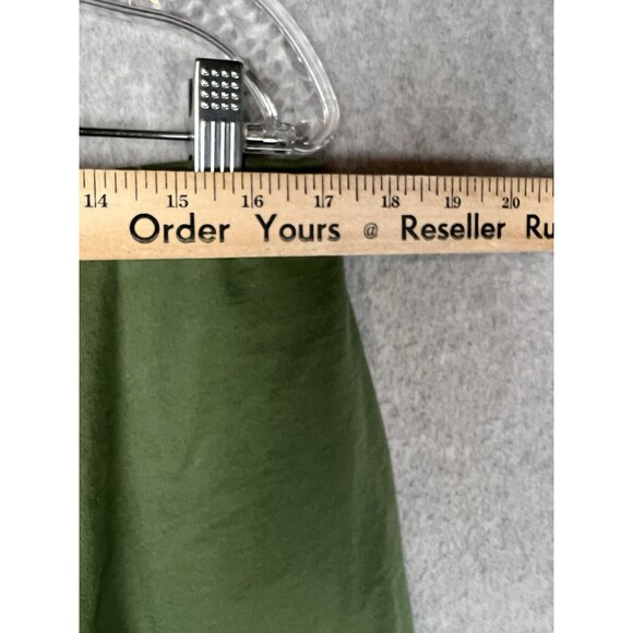 Anne Klein  Sport Womens 1X Jacket & Pants Full Zip Nautical Olive Green 2 Pcs - Picture 13 of 16